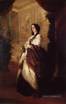  Duc Tableaux - Harriet Howard Duchesse de Sutherland portrait royauté Franz Xaver Winterhalter